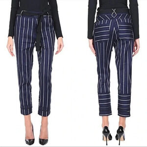 10 Crosby Derek Lam stripe trousers
